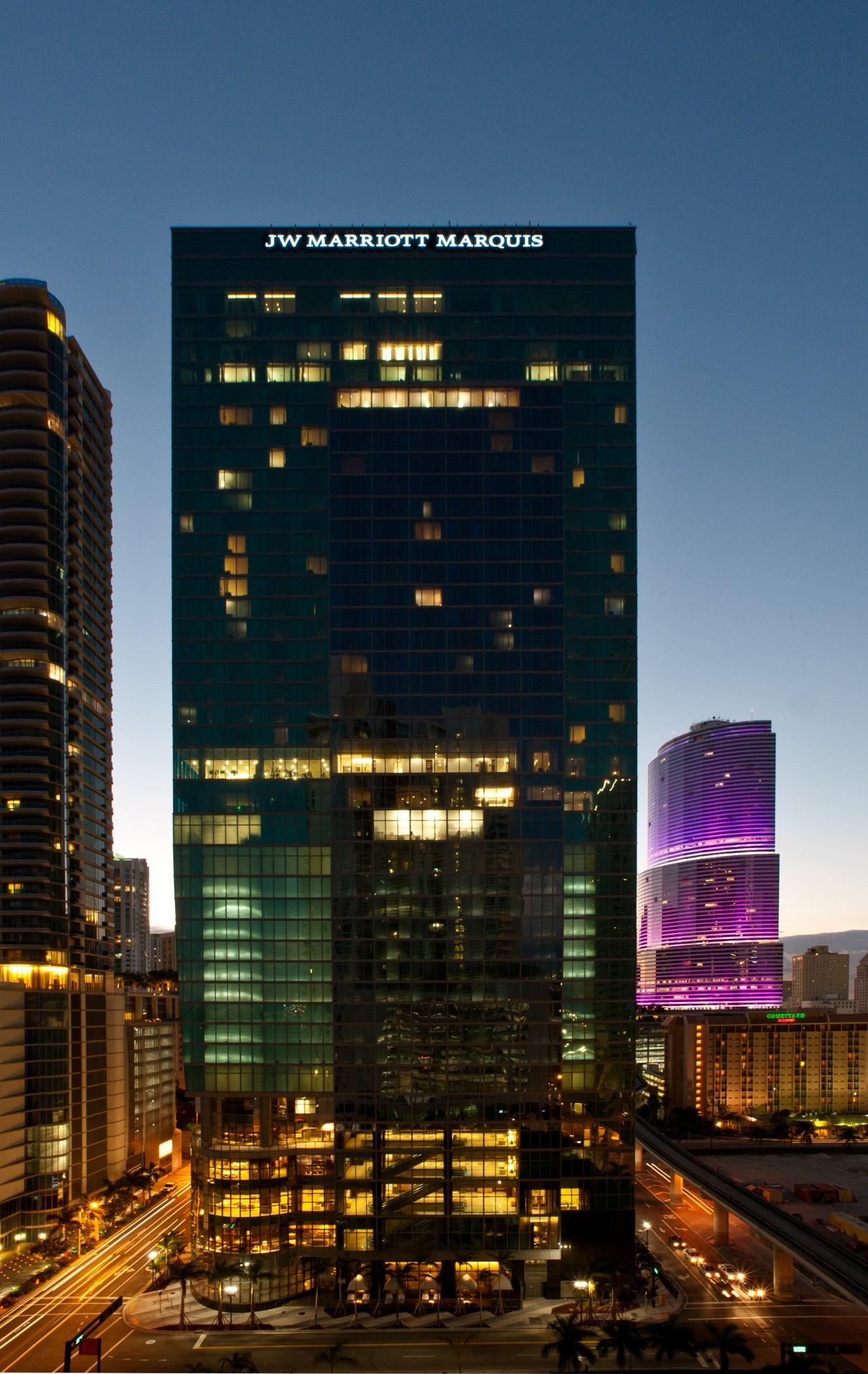 Jw Marriott Marquis Miami Hotel Exterior foto
